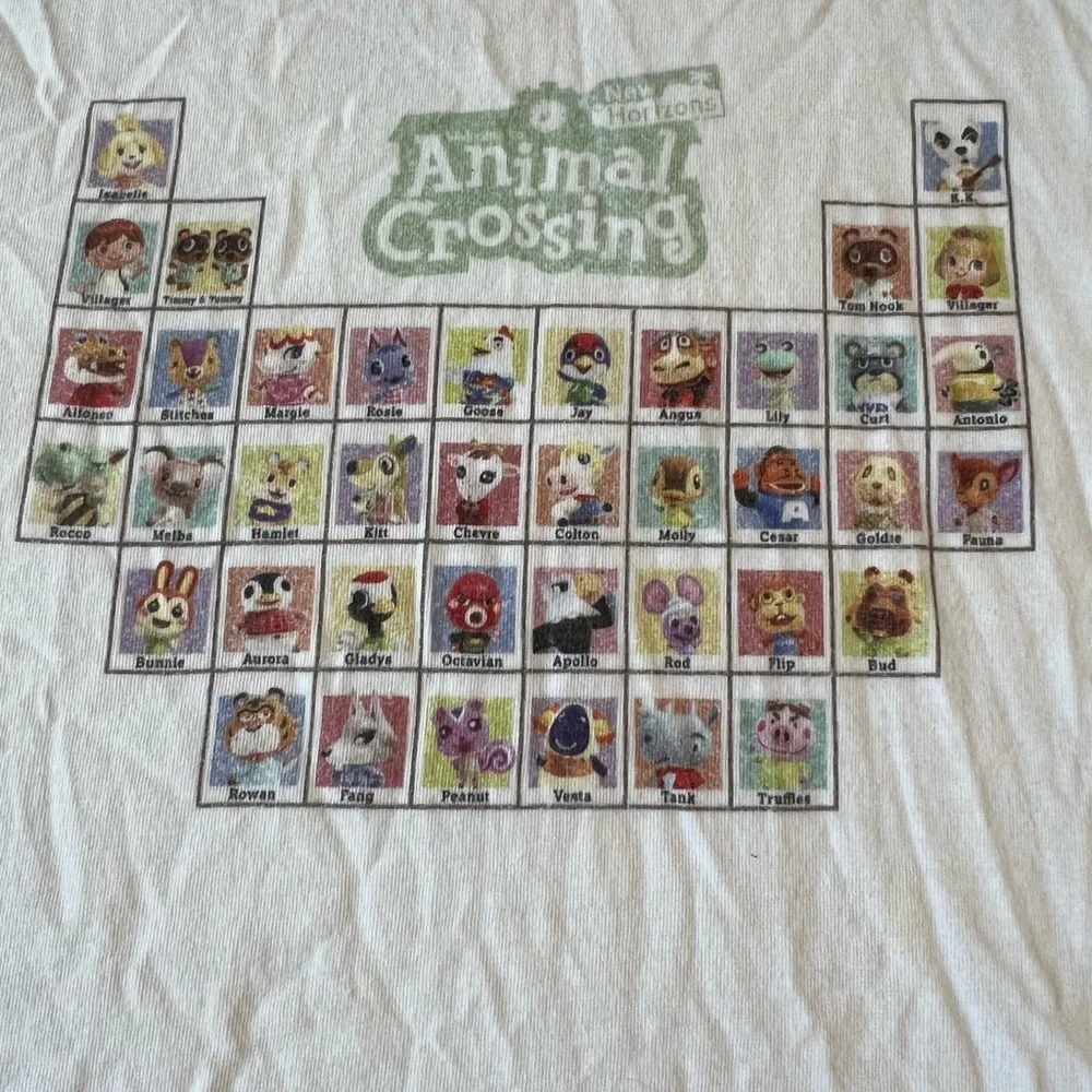 Nintendo Animal Crossing Boys Cotton Short Sleeve Tee